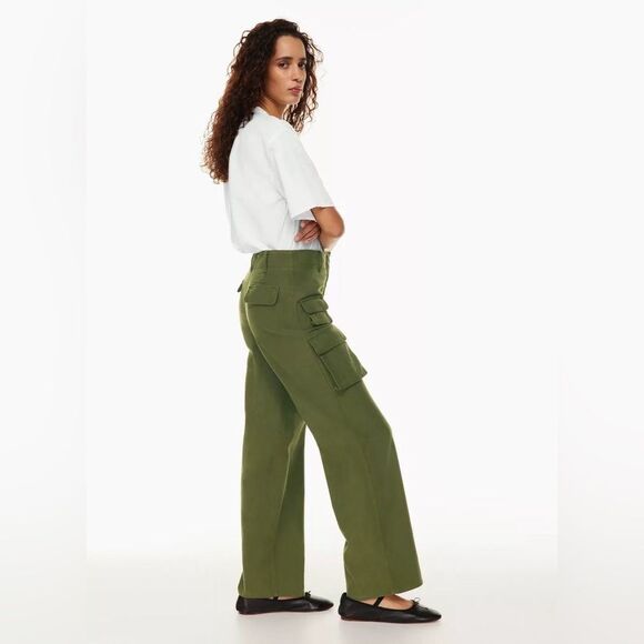 Wilfred Free | Picture Cargo Pant Olive Green Fatigue - Picture 4 of 10